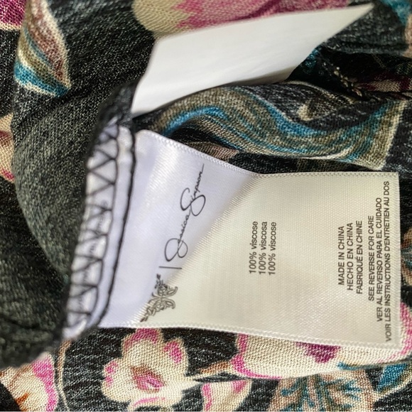 NEW - Jessica Simpson Floral Maxi Tiered Skirt - Picture 8 of 16